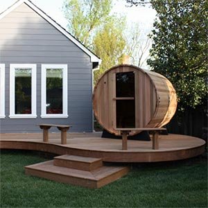 Outdoor Barrel Sauna Outdoor Barrel Sauna