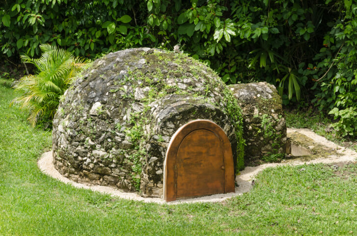 Mexican sauna hut Mexican sauna hut