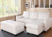 Acme White Sectional