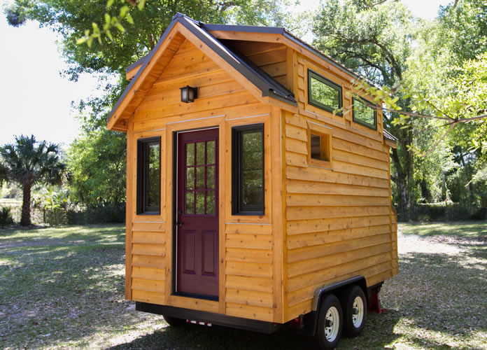Here is the "Tinier" home featuring an even shorter length and similar design. Here is the "Tinier" home featuring an even shorter length and similar design.