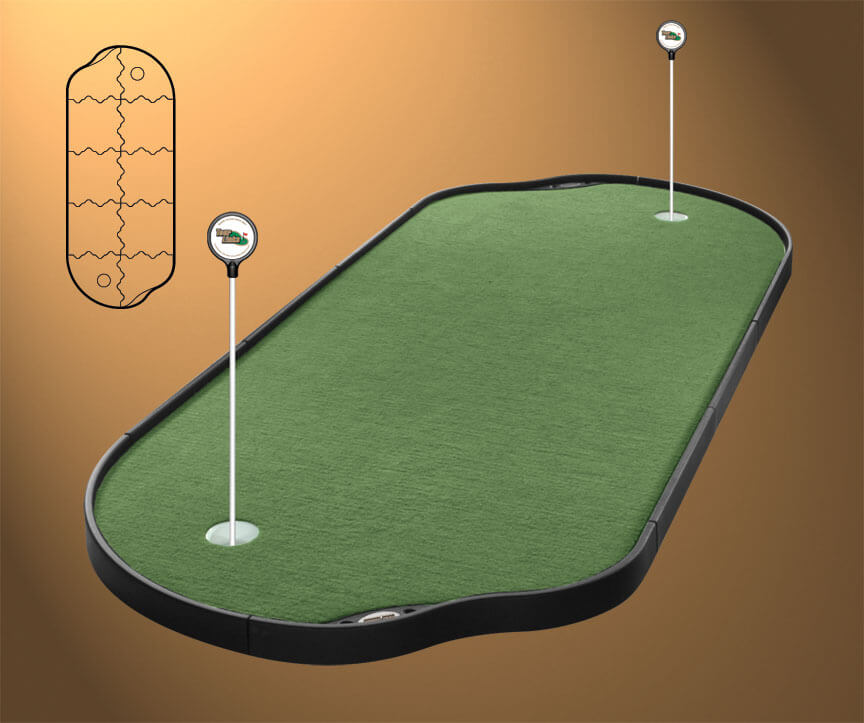 Here's a smaller interlocking nylon professional green. These units can be placed outdoors as well as indoors. Here's a smaller interlocking nylon professional green. These units can be placed outdoors as well as indoors.