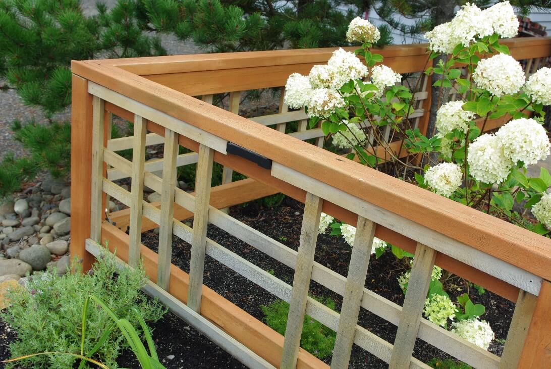 Flower bed Flower bed