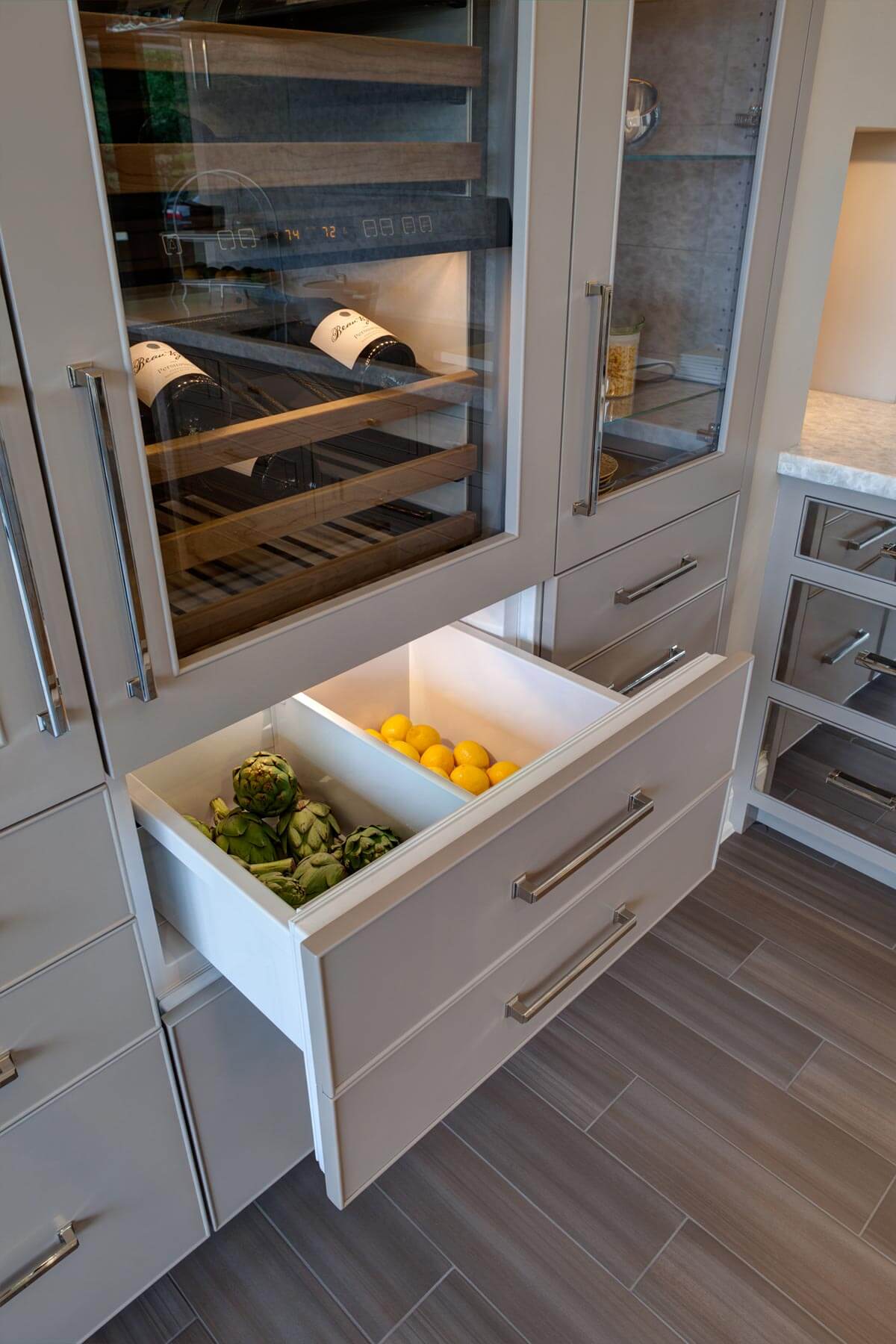 Airy Modern Kitchen by Drury Design