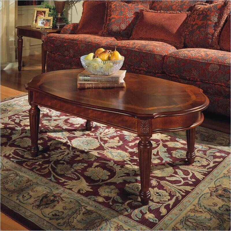 Traditional coffee tables are perhaps the most common seen to this day. With a style reaching back through the last century, their appeal is demonstrably timeless. Traditional tables will almost always be crafted from carved wood, and shaped into a rectangle or oval surface. Traditional coffee tables are perhaps the most common seen to this day. With a style reaching back through the last century, their appeal is demonstrably timeless. Traditional tables will almost always be crafted from carved wood, and shaped into a rectangle or oval surface.