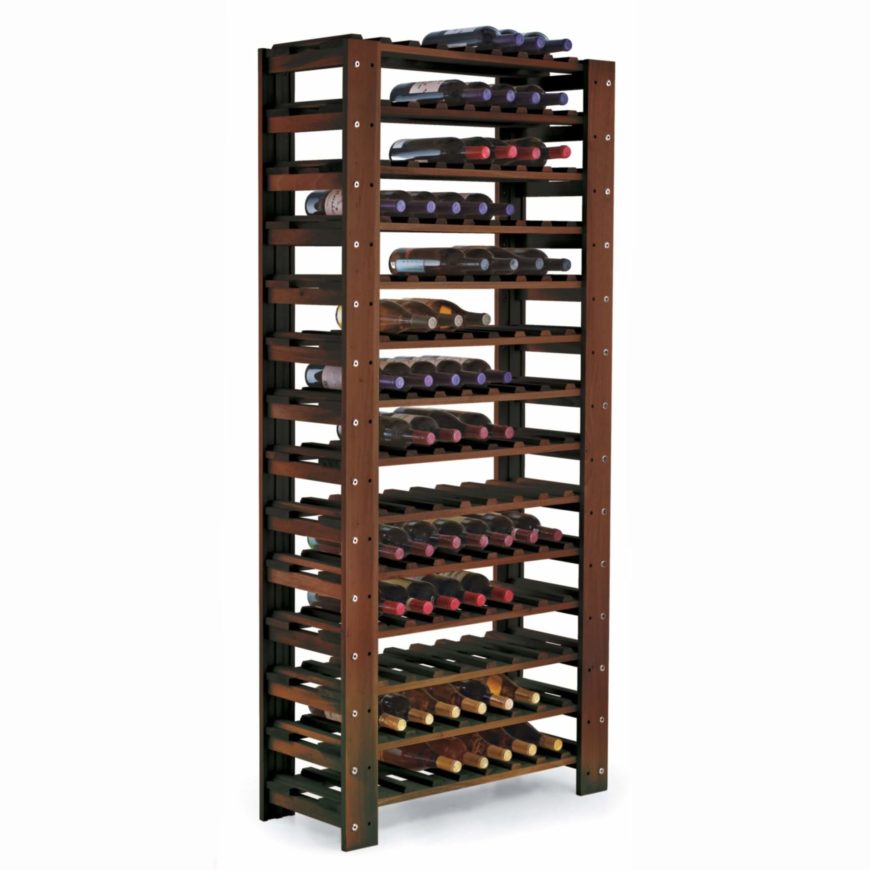 The floor standing wine rack is possibly the most common model you'll find while shopping. These are sturdy, can be placed and replaced as needed, and can usually hold a large amount of bottles. The floor standing wine rack is possibly the most common model you'll find while shopping. These are sturdy, can be placed and replaced as needed, and can usually hold a large amount of bottles.