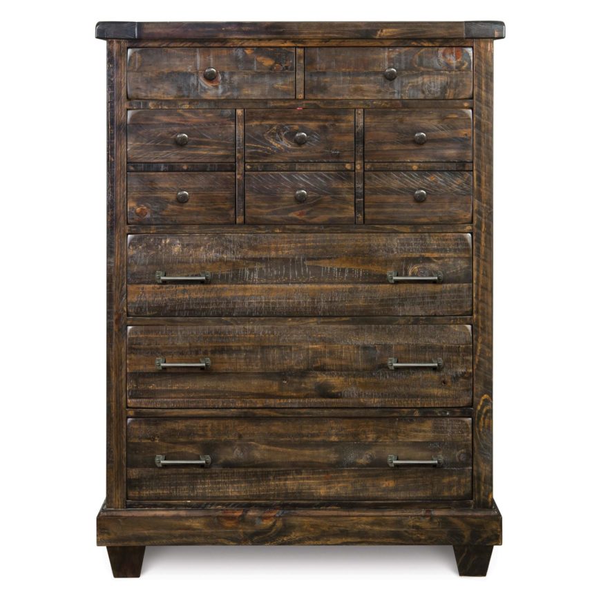 With a look centered around timeworn, natural, weather beaten textures and tones, rustic style is the epitome of old fashioned, homespun furniture. Dressers of this type will use distressed wood, soft metal hardware, and a utilitarian framing. With a look centered around timeworn, natural, weather beaten textures and tones, rustic style is the epitome of old fashioned, homespun furniture. Dressers of this type will use distressed wood, soft metal hardware, and a utilitarian framing.