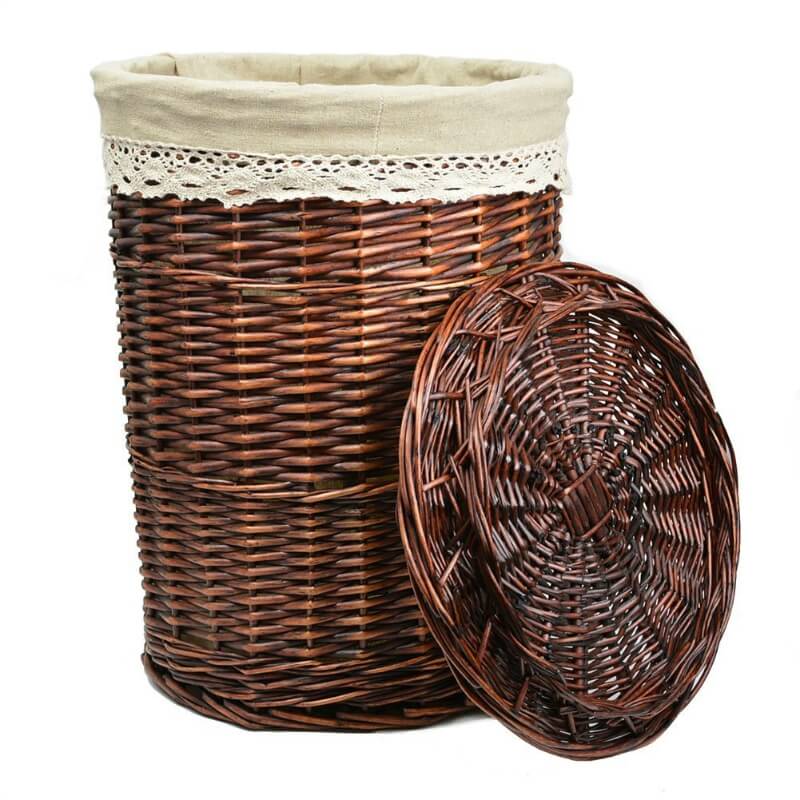FYI, the way this wicker basket is presented, it's a laundry hamper... but it need not serve as a hamper. Try using these to store scarves or other small apparel items you don't use often. FYI, the way this wicker basket is presented, it's a laundry hamper... but it need not serve as a hamper. Try using these to store scarves or other small apparel items you don't use often.