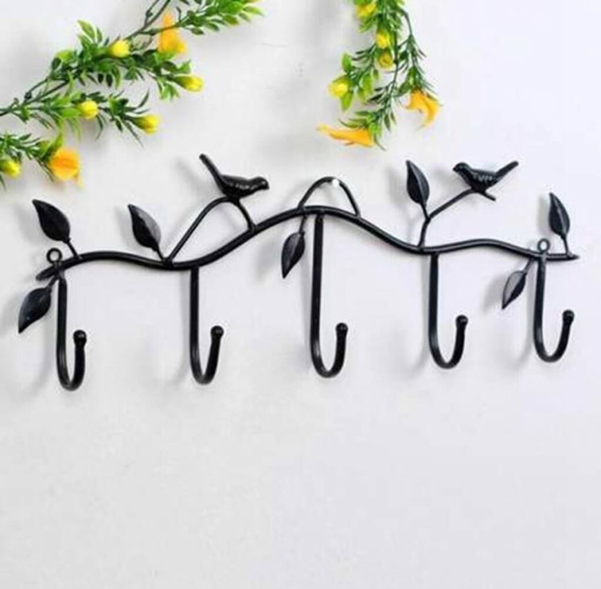 Whether you go simple or decorative, hooks are a great way to take advantage of wall space. Whether you go simple or decorative, hooks are a great way to take advantage of wall space.