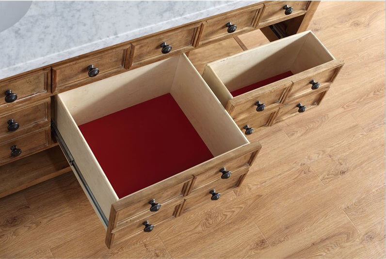 You get the full benefit of all that space, plus a shelf on the bottom that would be great for storing extra towels. You get the full benefit of all that space, plus a shelf on the bottom that would be great for storing extra towels.