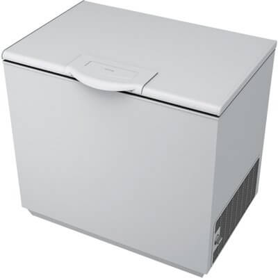 This model has organization baskets, so you can keep meat separate from other freezer items. This model has organization baskets, so you can keep meat separate from other freezer items.
