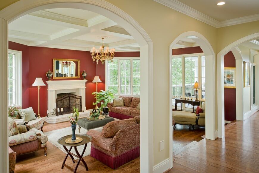 This room uses a painted wall to give this room a very warm and welcoming appearance. With a touch of green to bring a bit of a lively tones. This room uses a painted wall to give this room a very warm and welcoming appearance. With a touch of green to bring a bit of a lively tones.