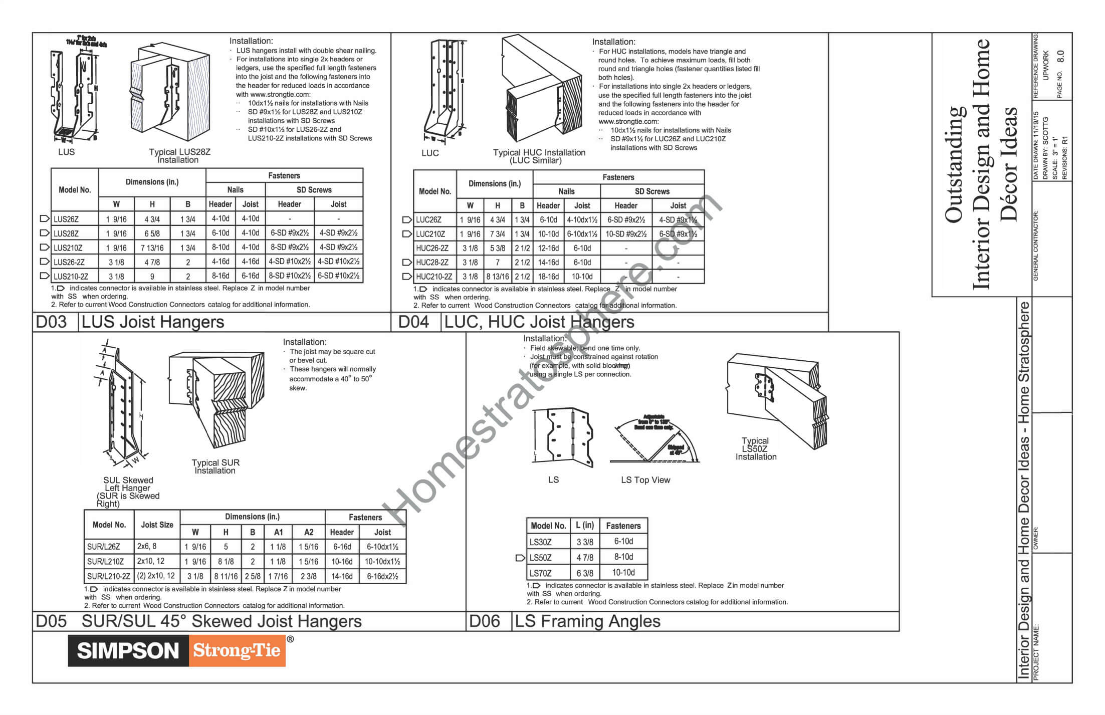 General Notes, Materials and Checklists for Deck Design 2 General Notes, Materials and Checklists for Deck Design 2