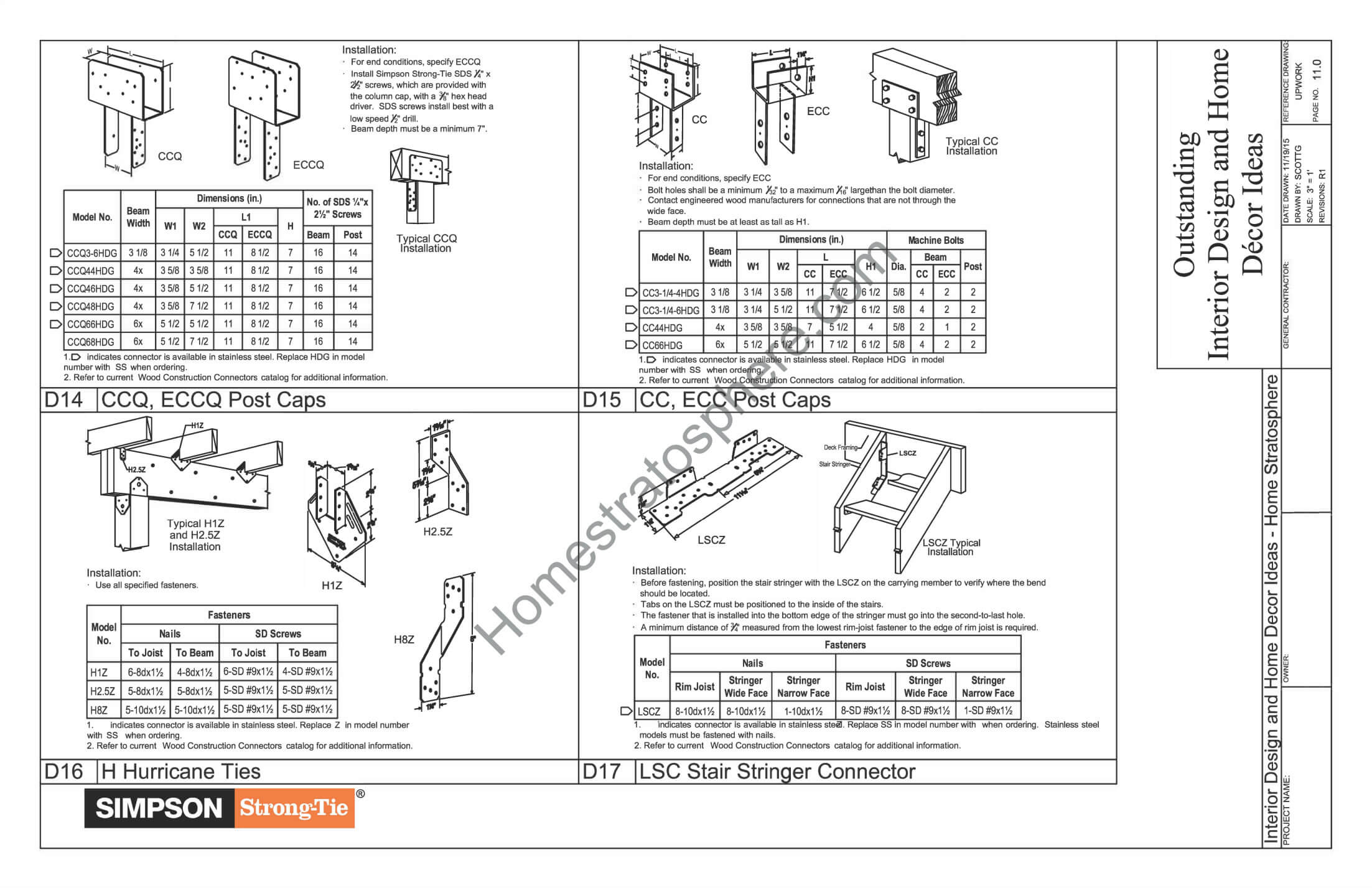 General Notes, Materials and Checklists for Deck Design 5 General Notes, Materials and Checklists for Deck Design 5