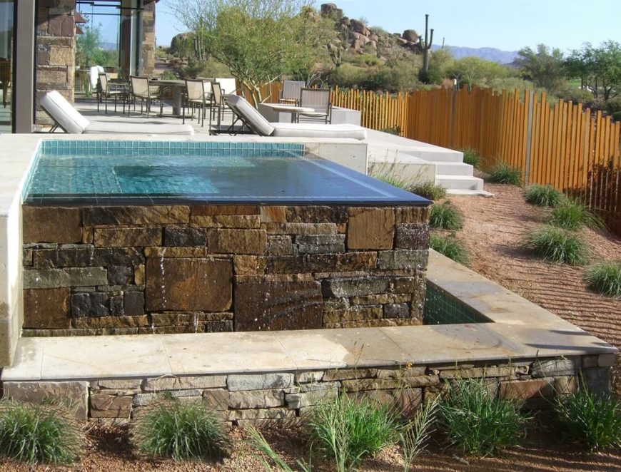 An infinity edge is a great way to make any body of water look sleek and modern. This is an example of an infinity edge that has a updated, sleek and up-to-date appeal. An infinity edge is a great way to make any body of water look sleek and modern. This is an example of an infinity edge that has an up-to-date appeal.
