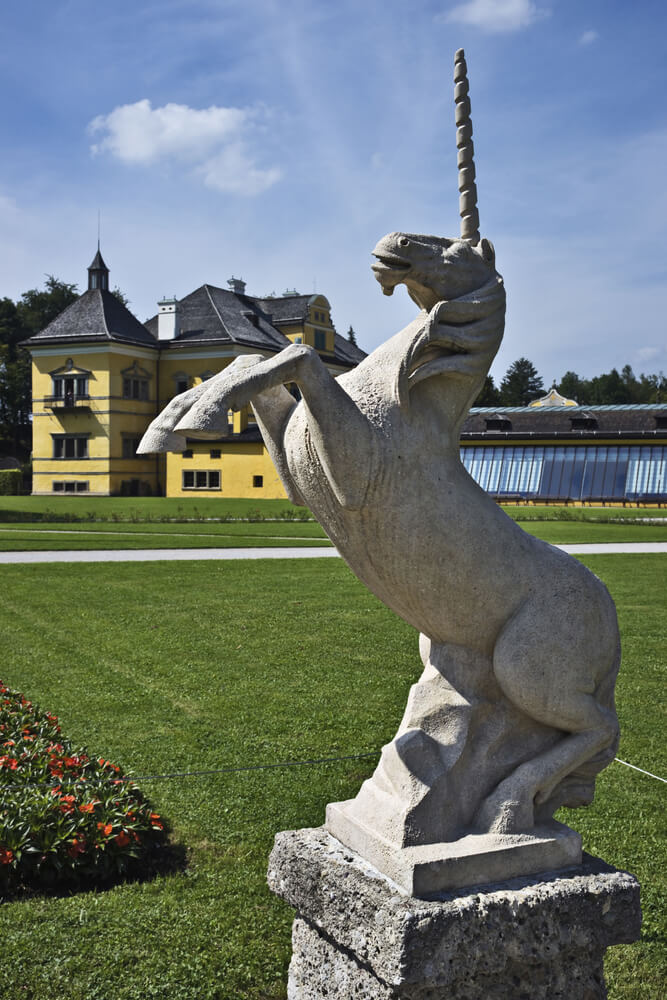 Here we see more mythical creatures in action. This unicorn statue is a great piece to line along a path or to center in a garden area. This piece has a classy and elegant look that brings whimsy and fantasy to your upscale yard. Here we see more mythical creatures in action. This unicorn statue is a great piece to line along a path or to center in a garden area. This piece has a classy and elegant look that brings whimsy and fantasy to your upscale yard.