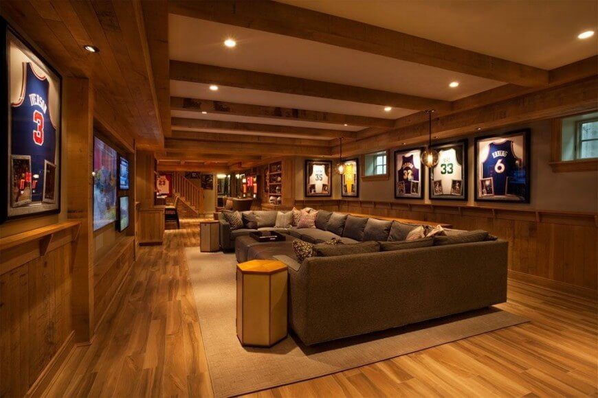 Wood floors are classic and easy to clean, and don't tend to get as cold as stone or tile flooring. Wood floors are classic and easy to clean, and don't tend to get as cold as stone or tile flooring.