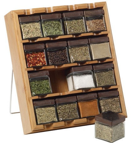 16-Cube Stand-Alone Spice Rack 16-Cube Stand-Alone Spice Rack