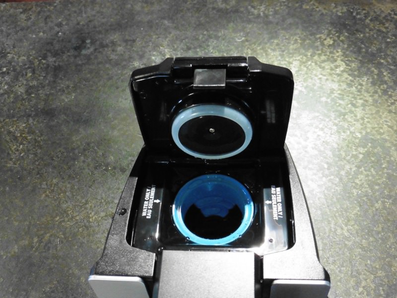 Water Reservoir of the Mr. Coffee Single Serve Coffee Maker Water Reservoir of the Mr. Coffee Single Serve Coffee Maker