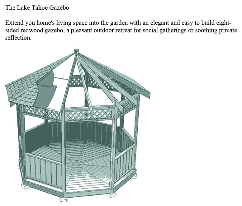 Teds Gazebo Plan Example Teds Gazebo Plan Example