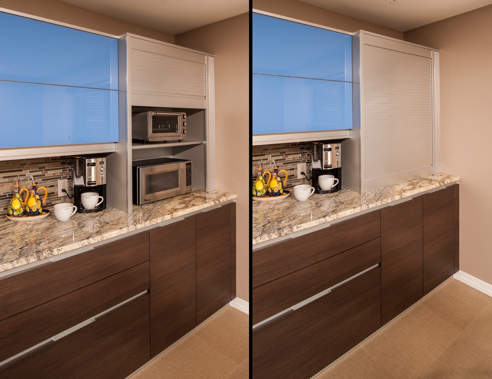 Appliance garage example