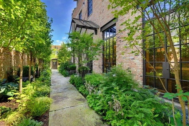 Custom Home Tucked Inside a Walled “Secret” Urban Garden