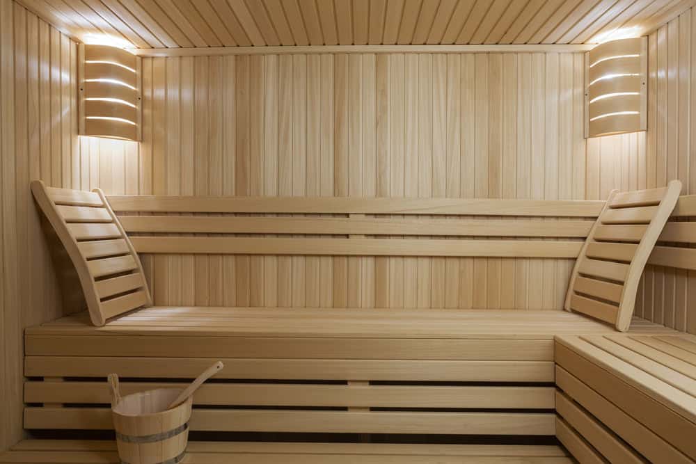 Custom-built-sauna for the house